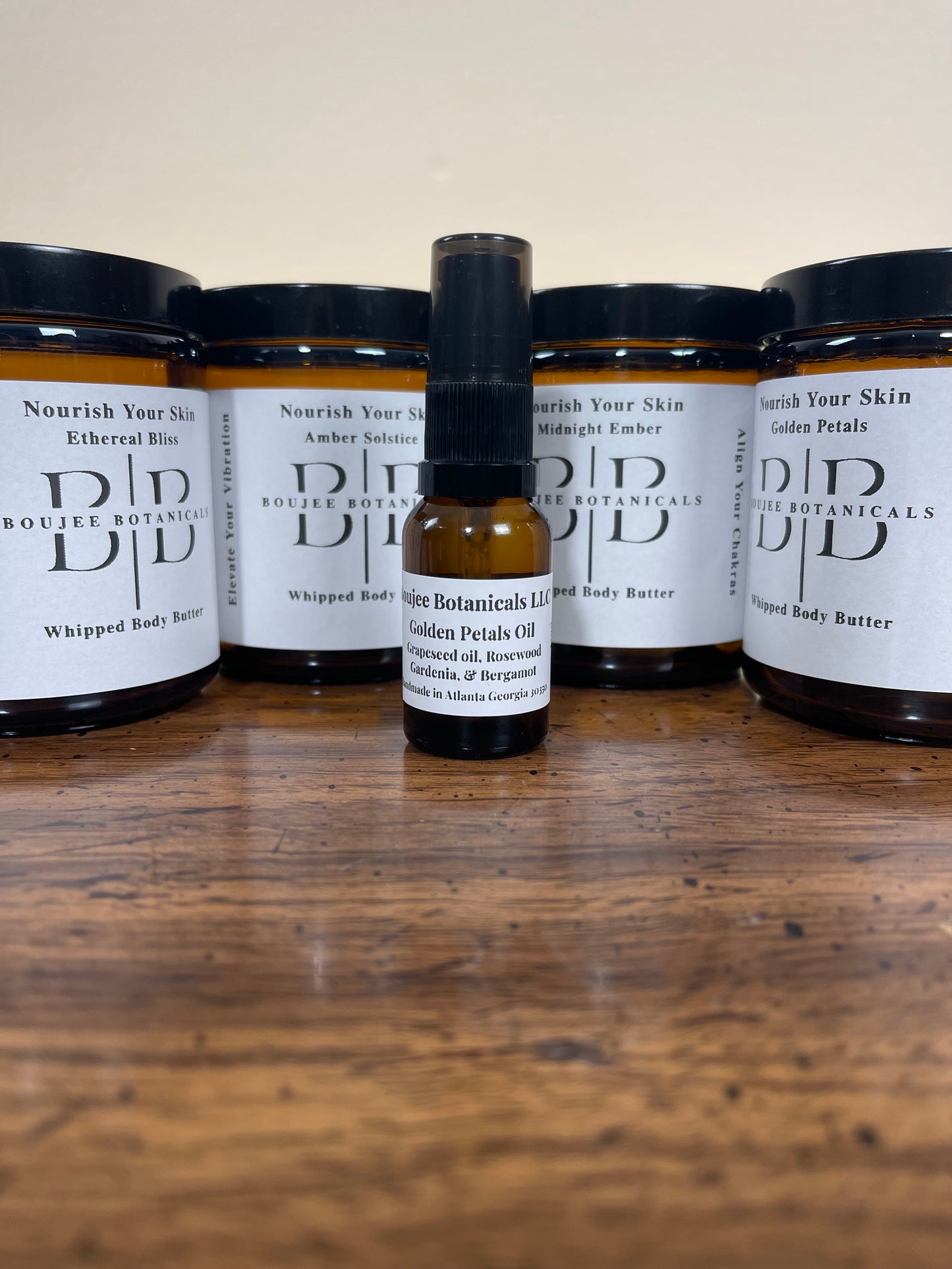 Golden Petals Body Oil